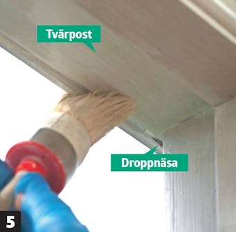 Måla fönster invändigt Måla fönster invändigt